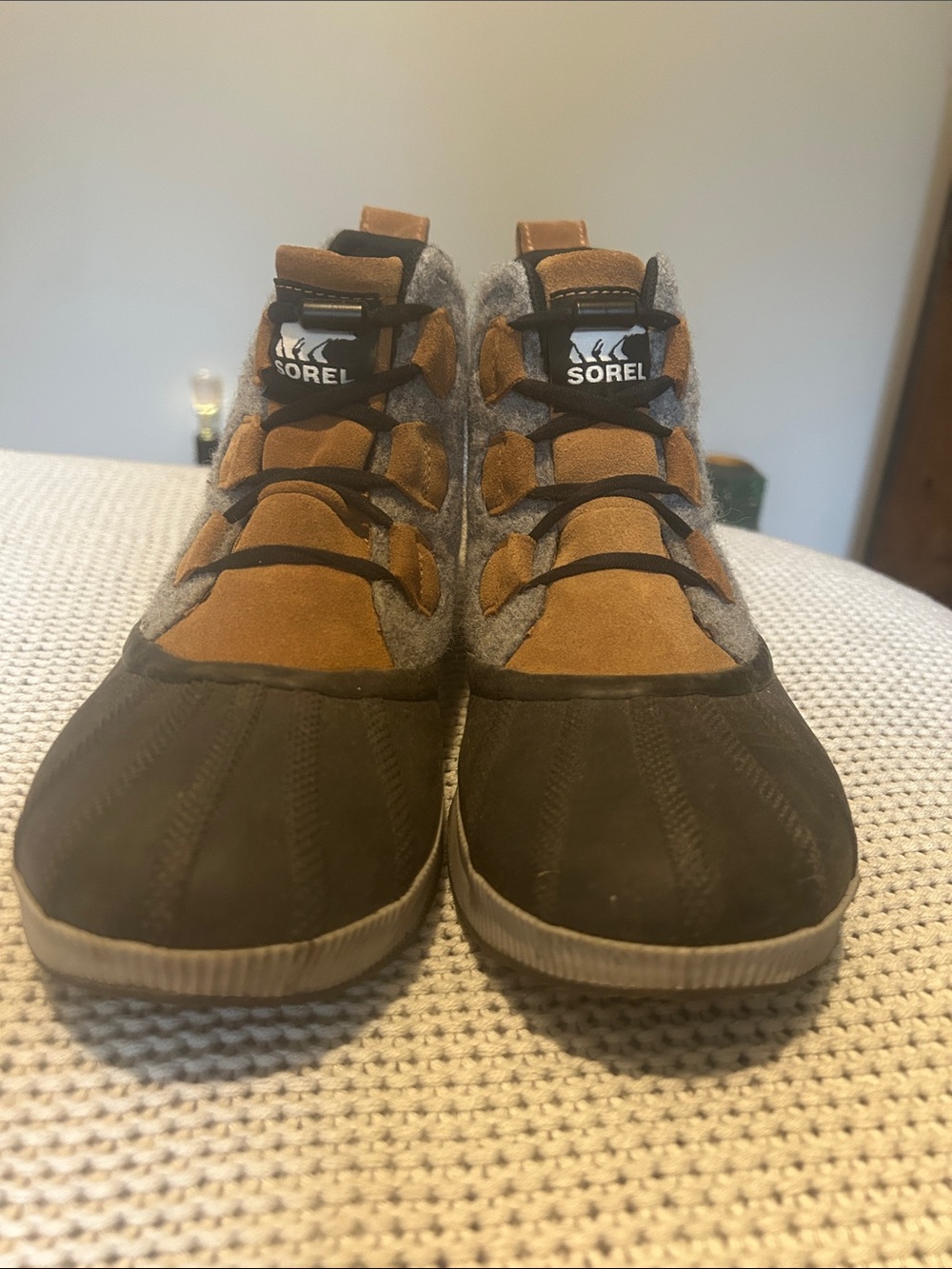 Sorel Women’s Brown and Tan Waterproof Boots